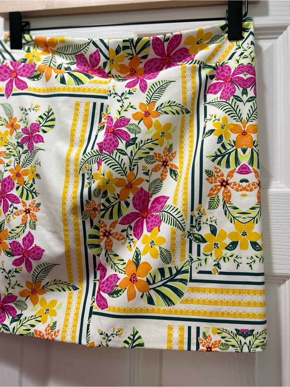 Tropical Royale Floral Swim Resort Coverup Skirt